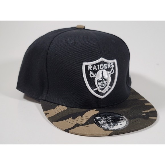 New Era Other - Las Vegas Raiders New Era Adjustable Snapback Hat Camo Brim NFL Football Cap.